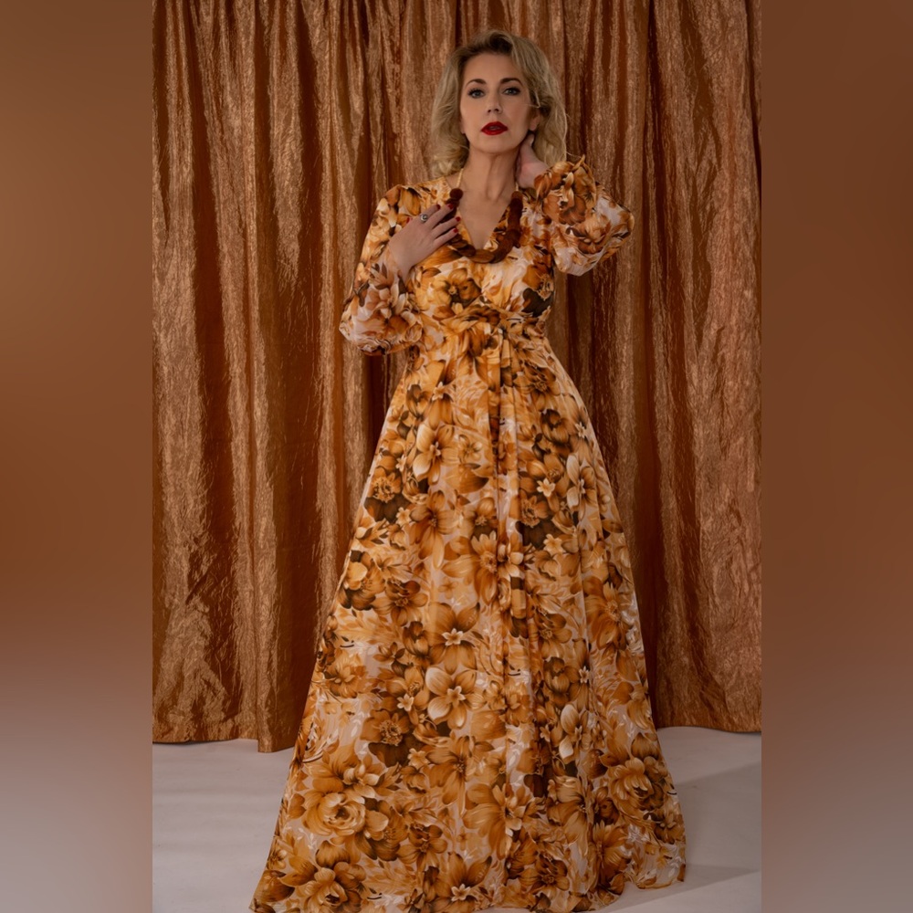 1970’s maxi dress